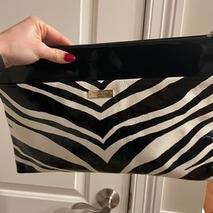 Kate Spade Zebra Clutch